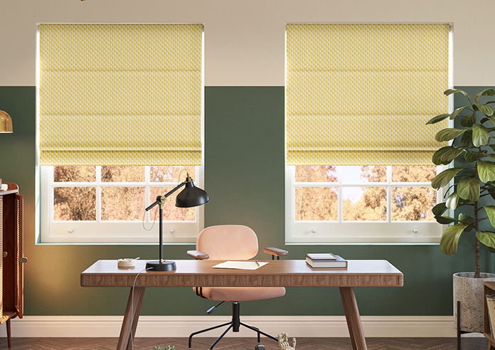 Jaipur, Mimosa - Roman Blind - Image 3